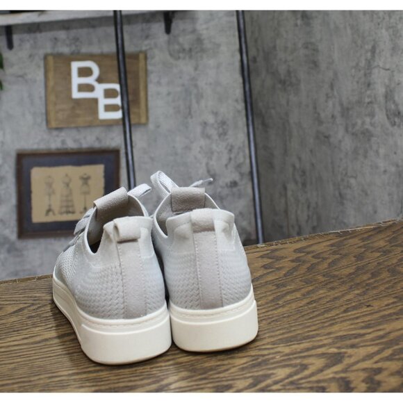 White Mountain Womens Uncut Knit Lace-Up Sneaker W36720 Light Gray 9M - Picture 4 of 14